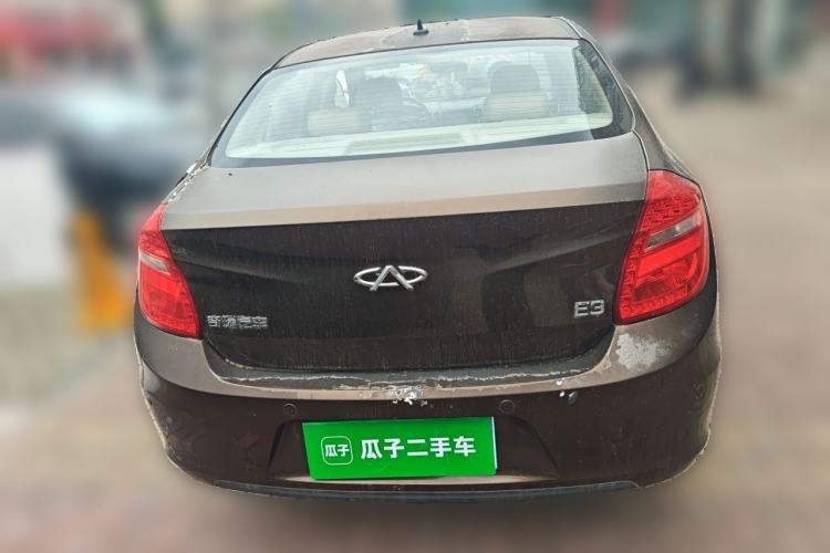 Used Chery E3 2013 1.5L Manual ZhiShang Model Rear