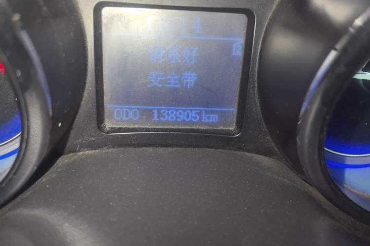 Used Chery E3 2013 1.5L Manual Qushang Model Odometer Close Up