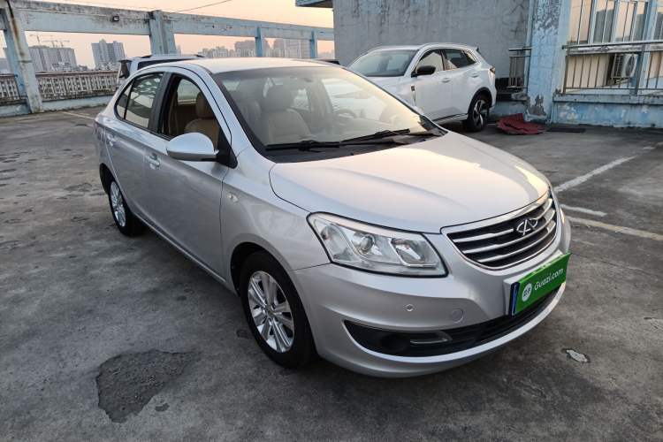 Used Chery E3 2013 1.5L Manual ZhiShang Model Front Right 45 Deg