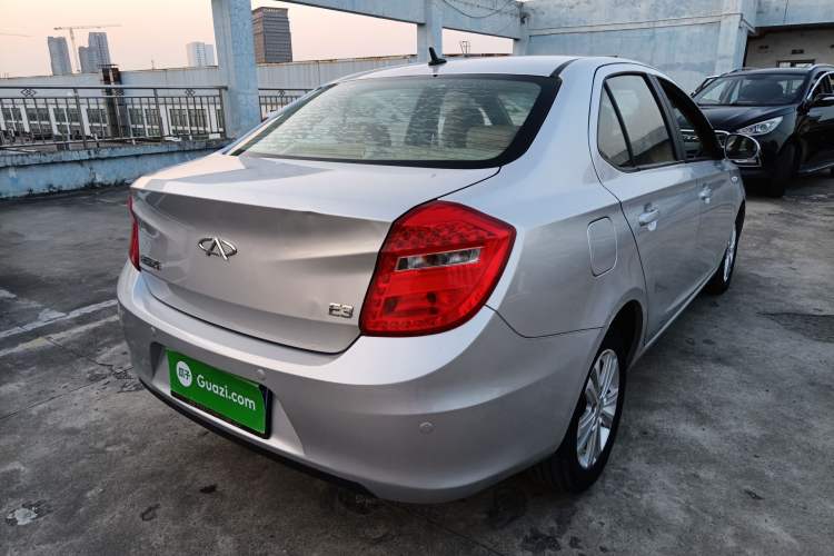 Used Chery E3 2013 1.5L Manual ZhiShang Model Rear Right 45 Deg