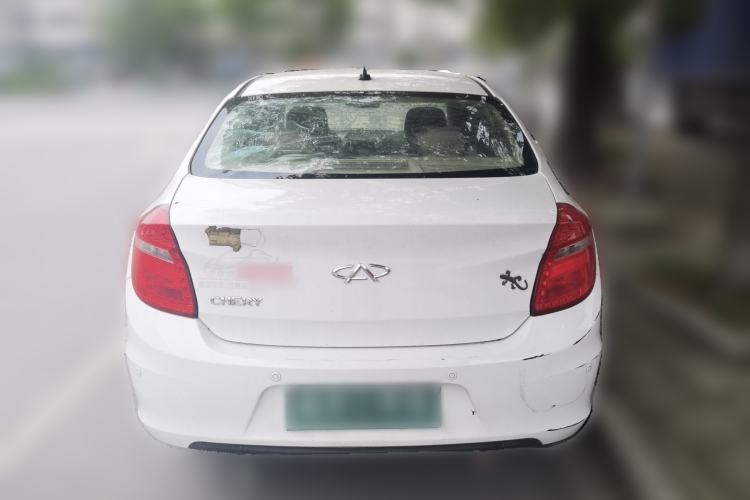 Used Chery E3 2013 1.5L Manual ZhiShang Model Rear
