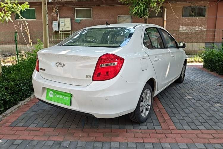 Used Chery E3 2013 1.5L Manual ZhiShang Model Rear Right 45 Deg