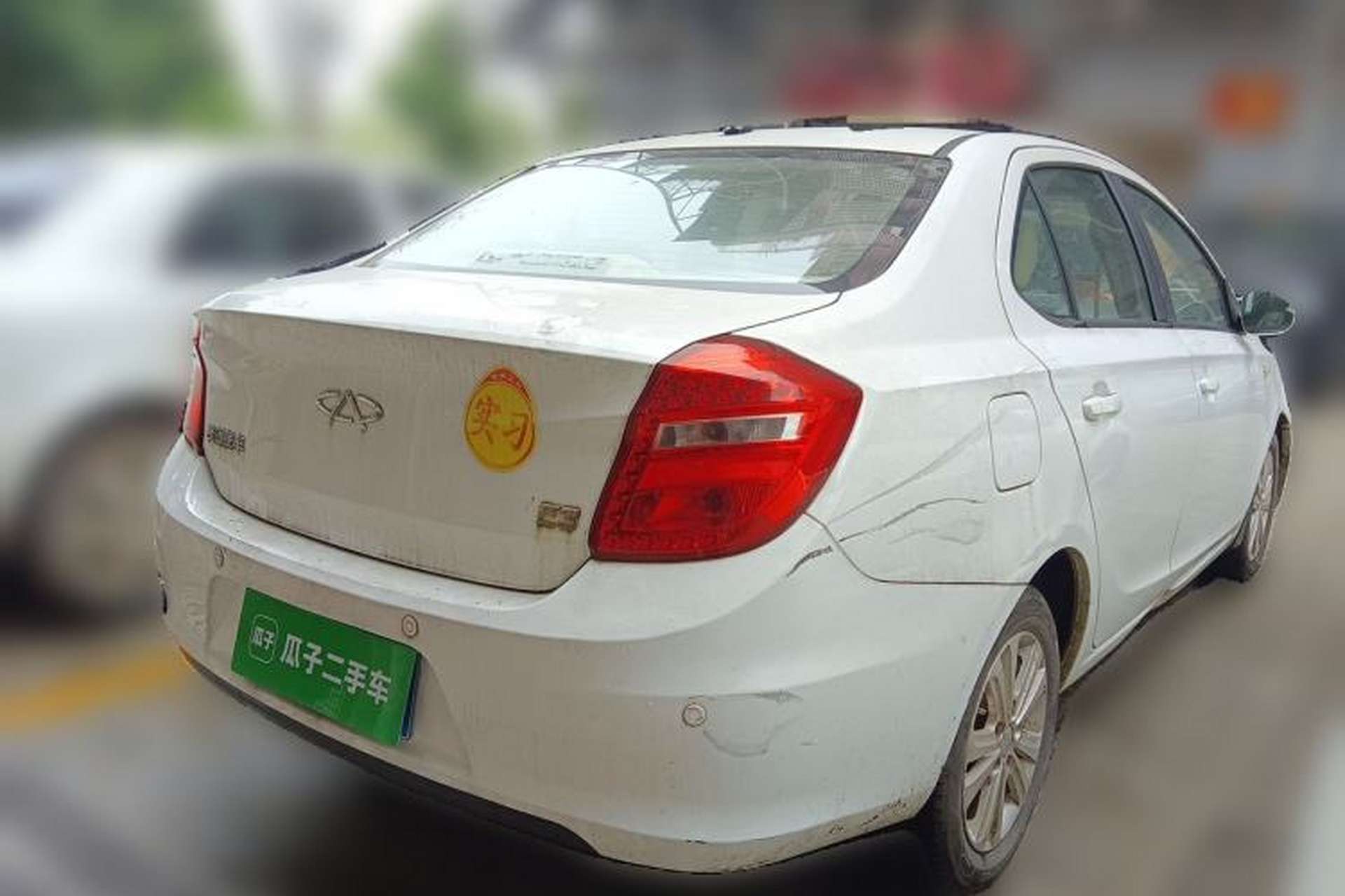 Used Chery E3 2013 1.5L Manual ZhiShang Model Rear Right 45 Deg
