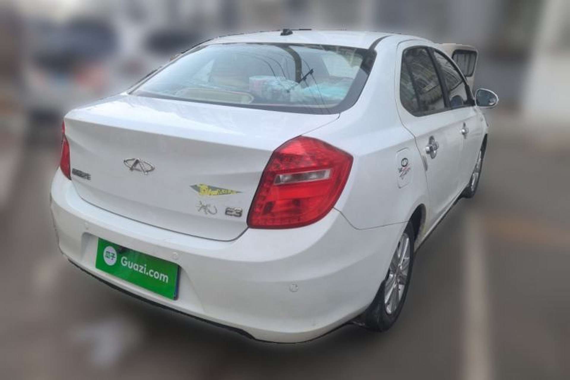Used Chery E3 2013 1.5L Manual ZhiShang Model Rear Right 45 Deg
