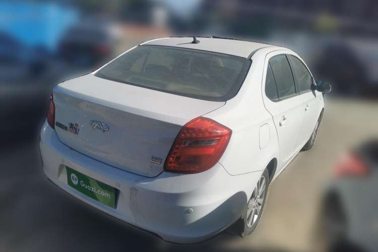 Used Chery E3 2013 1.5L Manual ZhiShang Model Rear Right 45 Deg