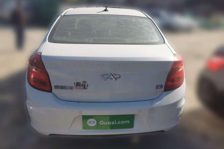 Used Chery E3 2013 1.5L Manual ZhiShang Model Rear
