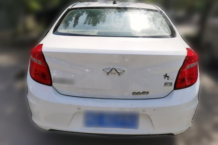Used Chery E3 2013 1.5L Manual ZhiShang Model Rear