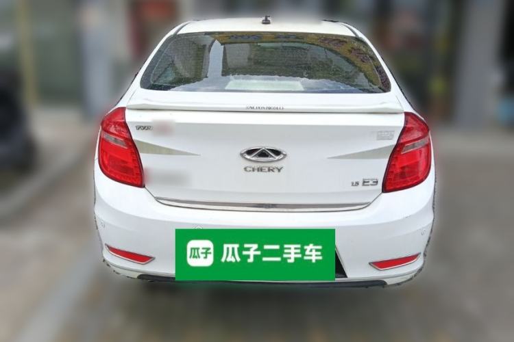 Used Chery E3 2013 1.5L Manual ZhiShang Model Rear