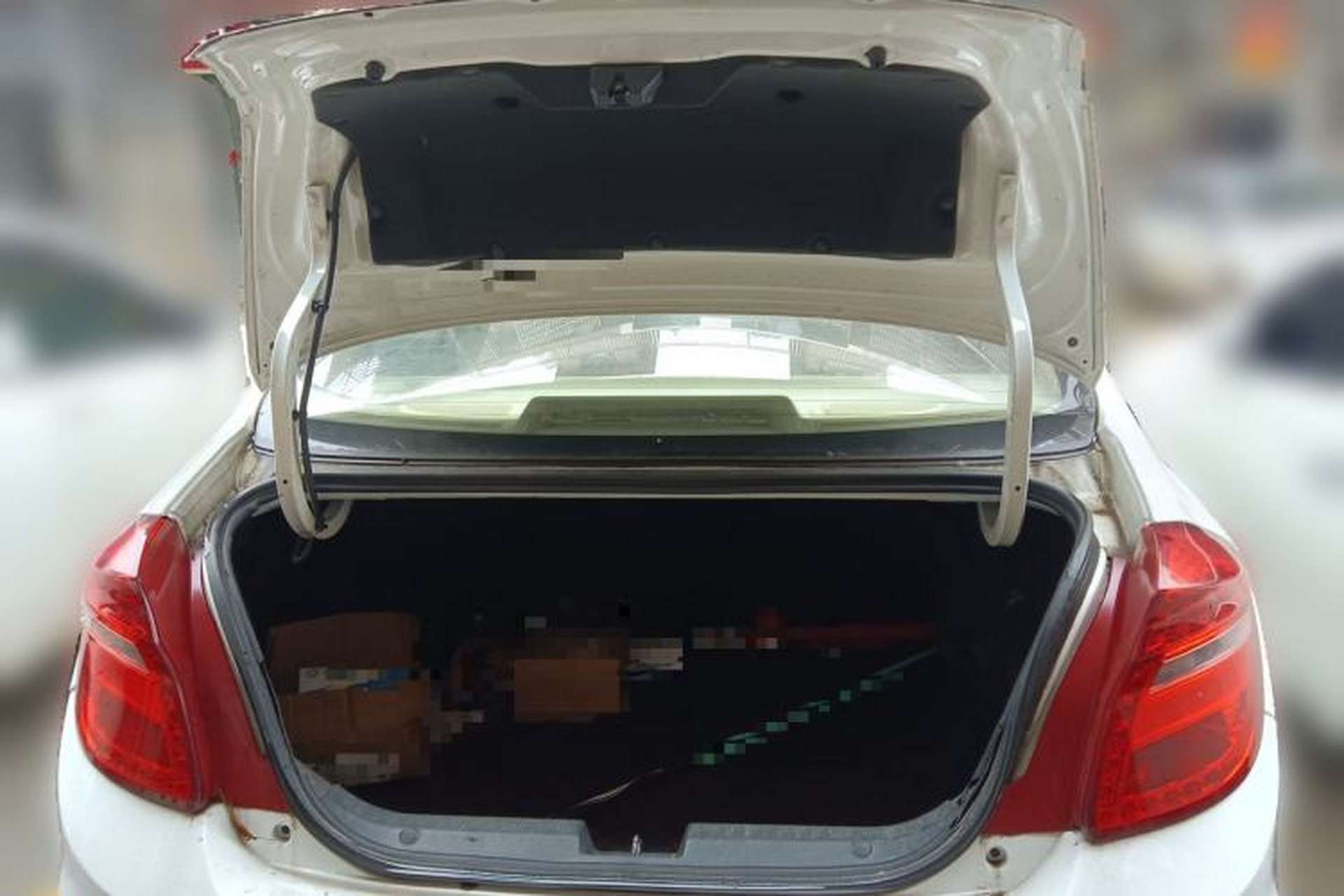 Used Chery E3 2013 1.5L Manual ZhiShang Model Trunk