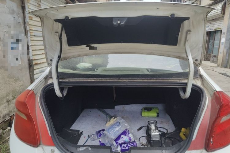 Used Chery E3 2013 1.5L Manual ZhiShang Model Trunk