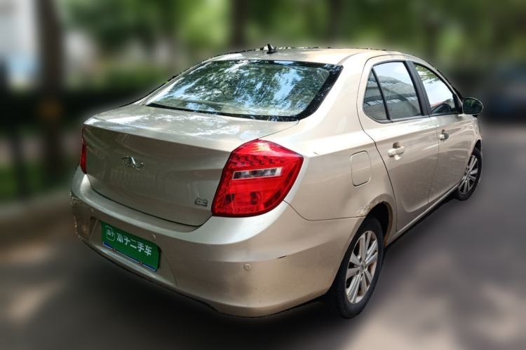 Used Chery E3 2013 1.5L Manual ZhiShang Model Rear Right 45 Deg