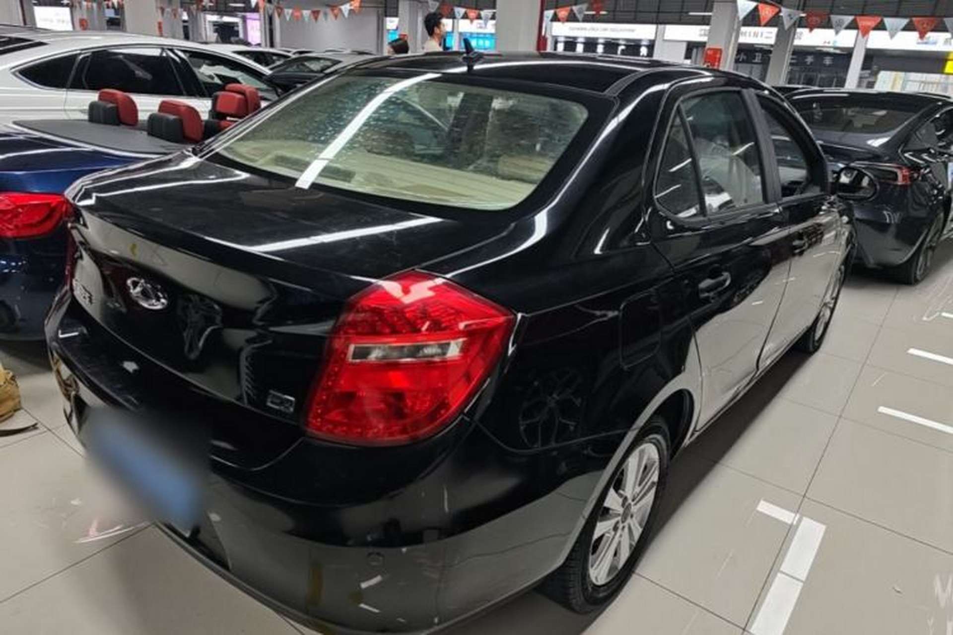 Used Chery E3 2015 1.5L Manual ZhiShang Model Rear Right 45 Deg