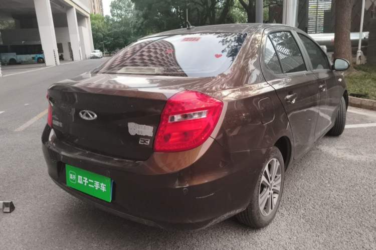 Used Chery E3 2015 1.5L Manual Sishang Edition Rear Right 45 Deg