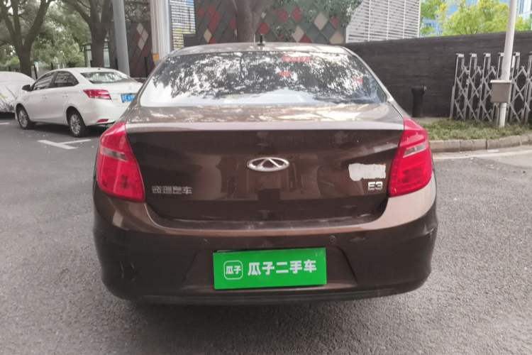 Used Chery E3 2015 1.5L Manual Sishang Edition Rear