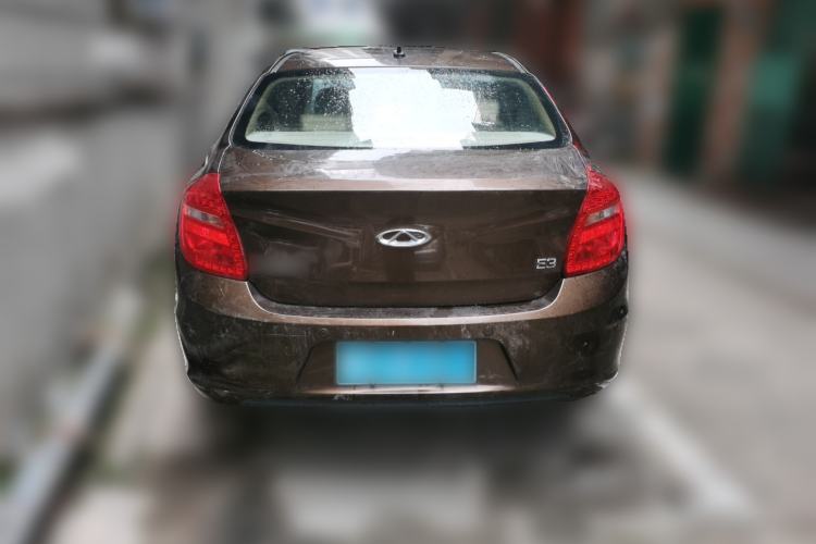 Used Chery E3 2015 1.5L Manual ZhiShang Model Rear