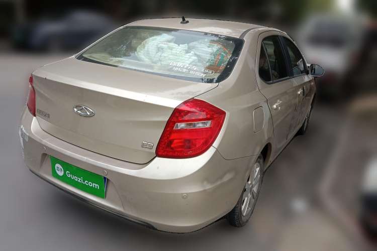 Used Chery E3 2015 1.5L Manual ZhiShang Model Rear Right 45 Deg
