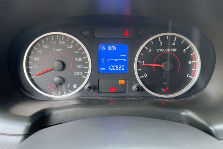 Used Chery E5 2011 1.5L Manual New Joy Model Odometer Close Up