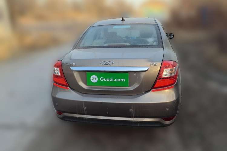 Used Chery E5 2014 1.5L Manual Zhiyue Model Rear