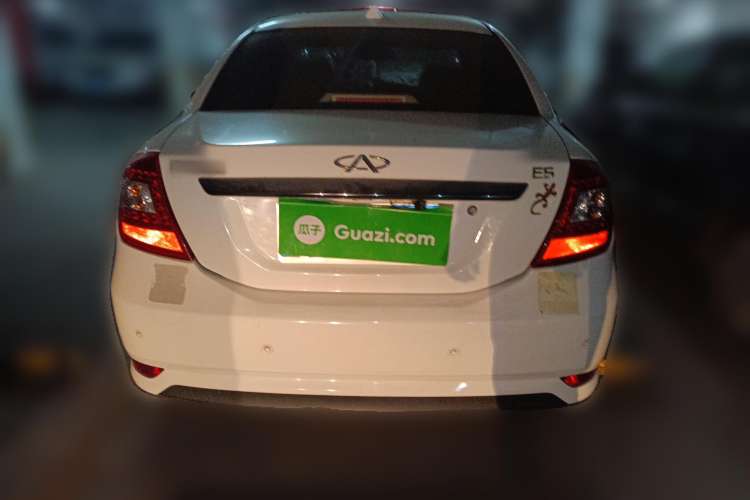 Used Chery E5 2014 1.5L Manual Youyue Model Rear