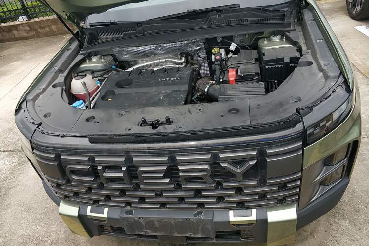 Used Chery Explore 06 2023 Yoye Edition 1.6T Four-Wheel Drive Explore Boundary Engine Bay