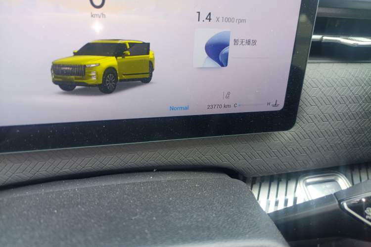 Used Chery Explore 06 2023 Urban Edition 1.6T Two-Wheel Drive Luxury Odometer Close Up