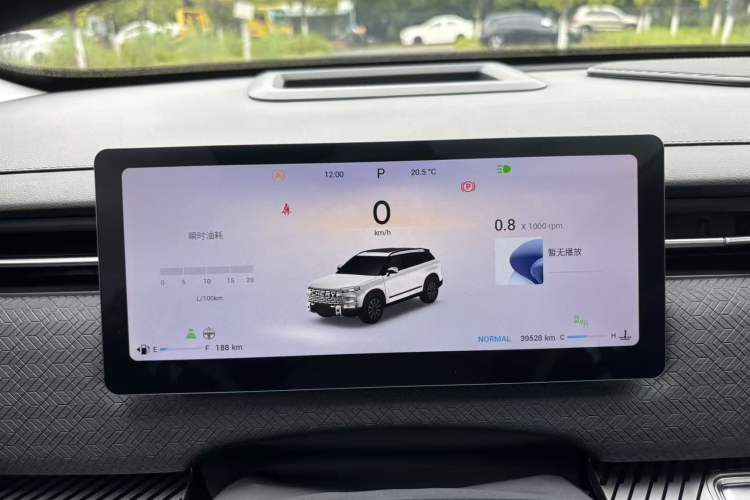 Used Chery Explore 06 2023 YUEYE Edition 1.6T Four-Wheel Drive Adventure Odometer Close Up