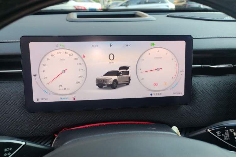Used Chery Explore 06 2023 YUEYE Edition 1.6T Four-Wheel Drive Adventure Instrument Cluster