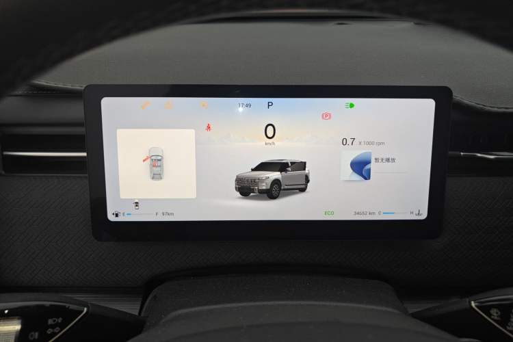Used Chery Explore 06 2023 Yoye Edition 1.6T Four-Wheel Drive Explore Boundary Instrument Cluster