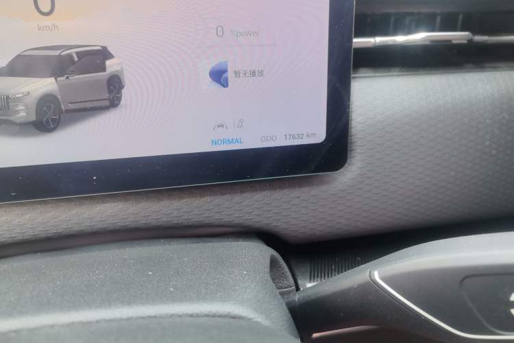 Used Chery Explore 06 C-DM 2024 Luxury Model Odometer Close Up