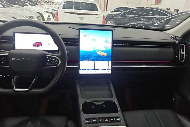 Used Chery Explore 06 C-DM 2024 Luxury Model Audio And AC Panel