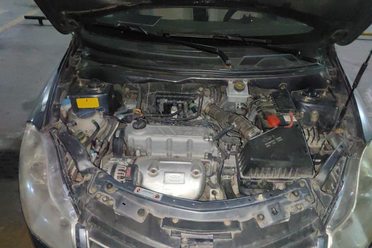 Used Chery Fengyun 2 2010 Hatchback 1.5L Ambition Model Engine Bay