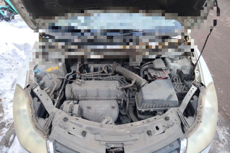 Used Chery Fengyun 2 2010 Hatchback 1.5L Performance Model Engine Bay