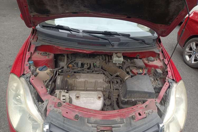 Used Chery Fengyun 2 2010 Hatchback 1.5L Ambition Model Engine Bay