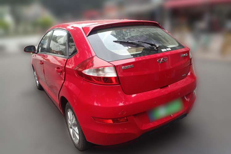 Used Chery Fengyun 2 2010 Hatchback 1.5L Ambition Model Rear Left 45 Deg