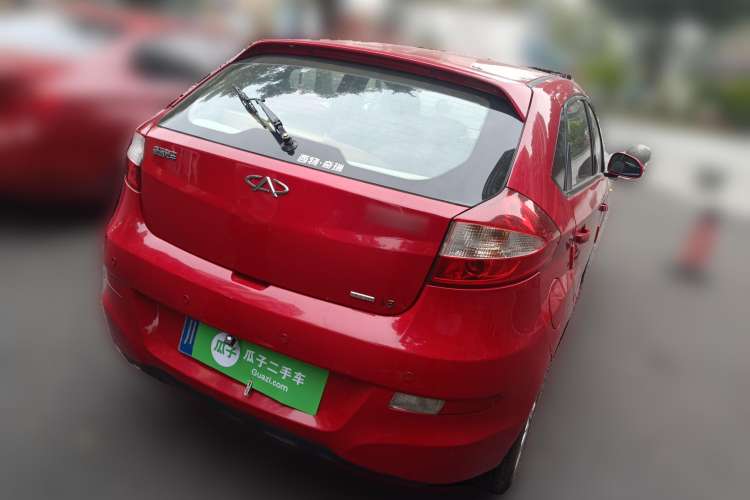 Used Chery Fengyun 2 2010 Hatchback 1.5L Ambition Model Rear Right 45 Deg