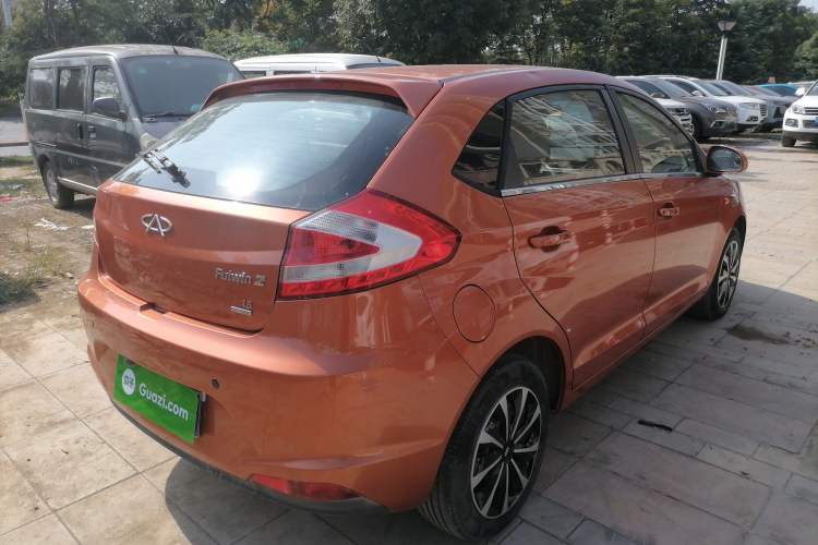 Used Chery Fengyun 2 2013 Hatchback 1.5L Manual Ruiyi Edition Rear Right 45 Deg
