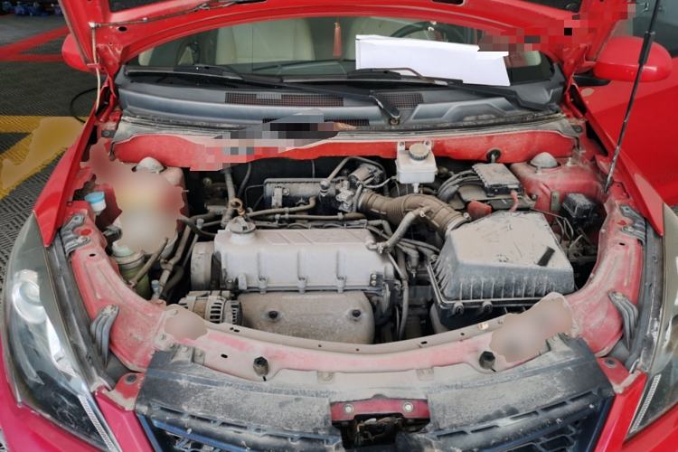 Used Chery Fengyun 2 2013 Hatchback 1.5L Manual Ruiyi Edition Engine Bay