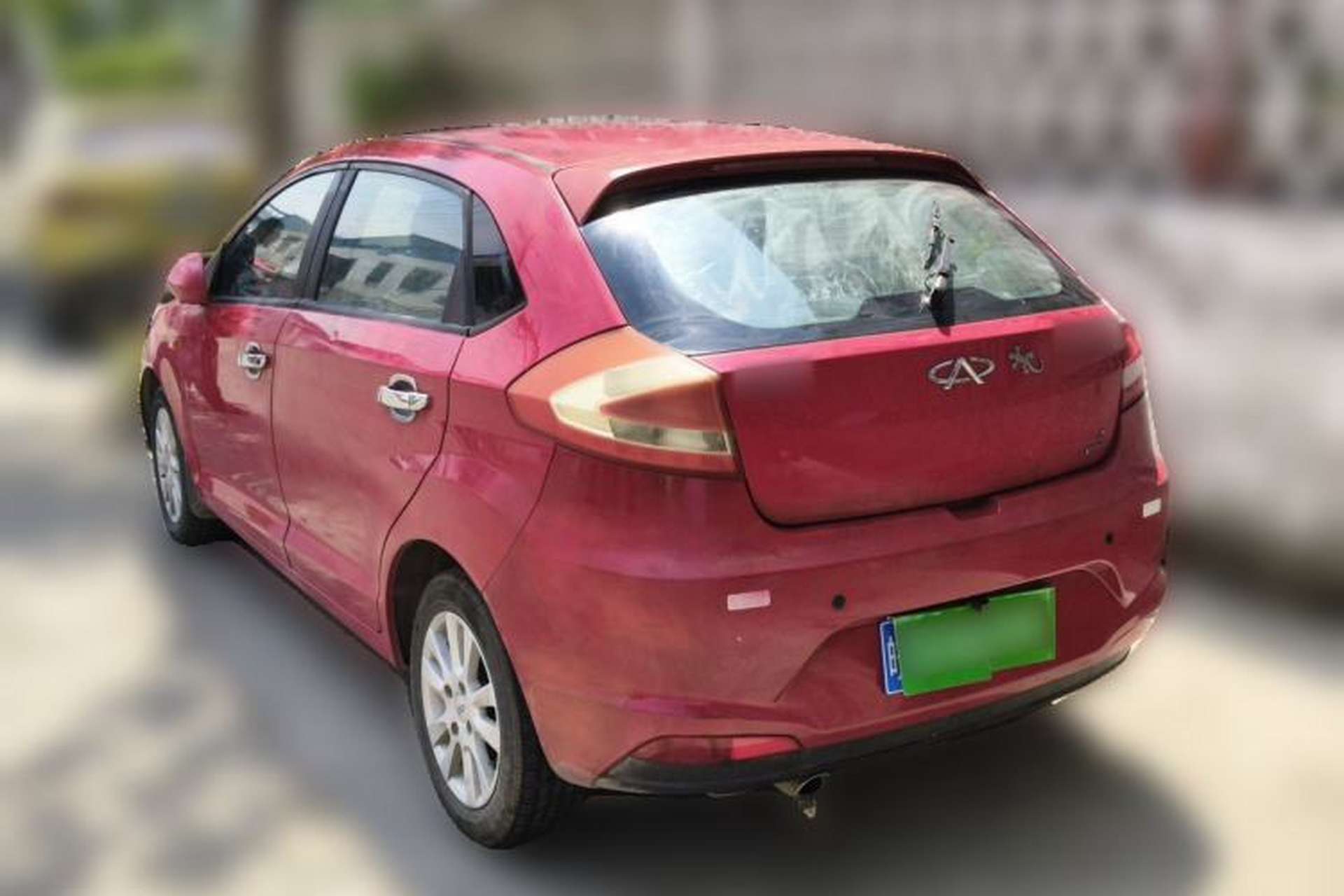 Used Chery Fengyun 2 2013 Hatchback 1.5L Manual Kuaiyi Edition Rear Left 45 Deg