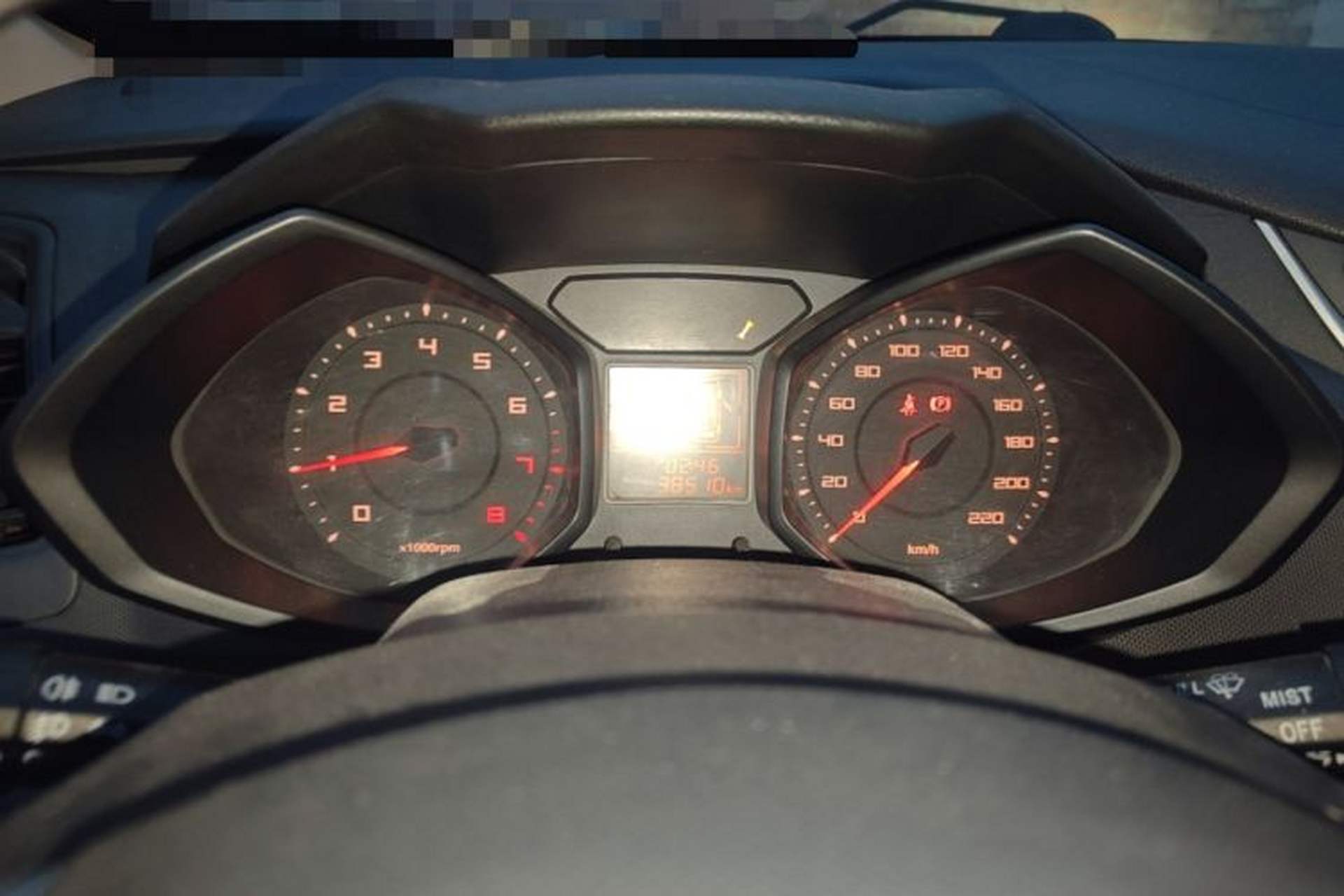 Used Chery Fengyun 2 2013 Hatchback 1.5L Manual Ruiyi Edition Instrument Cluster