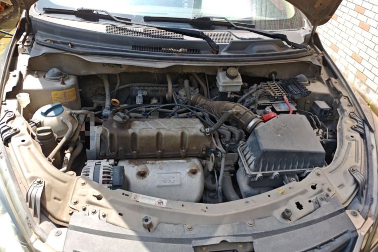 Used Chery Fengyun 2 2013 Hatchback 1.5L Manual Ruiyi Edition Engine Bay