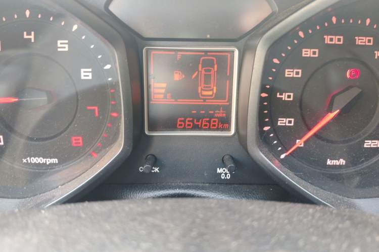 Used Chery Fengyun 2 2015 1.5L Manual New Edition Odometer Close Up