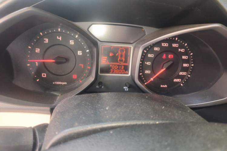 Used Chery Fengyun 2 2015 1.5L Manual New Edition Odometer Close Up