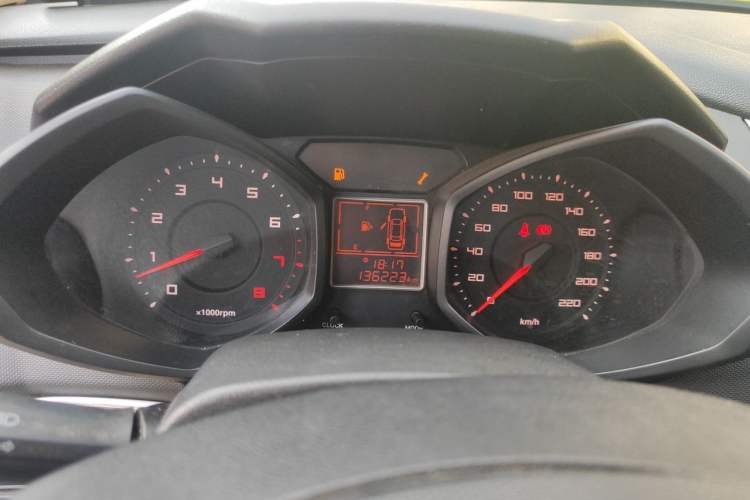 Used Chery Fengyun 2 2015 1.5L Manual New Edition Odometer Close Up