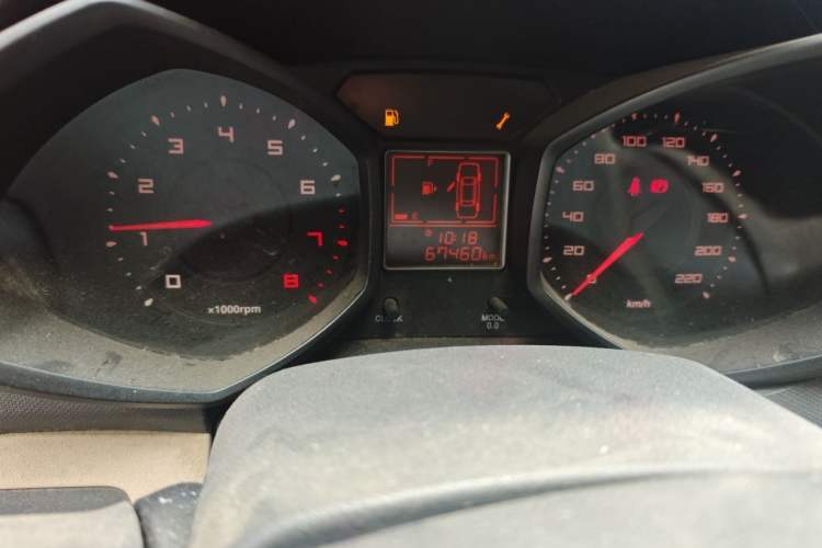 Used Chery Fengyun 2 2015 1.5L Manual New Edition Odometer Close Up