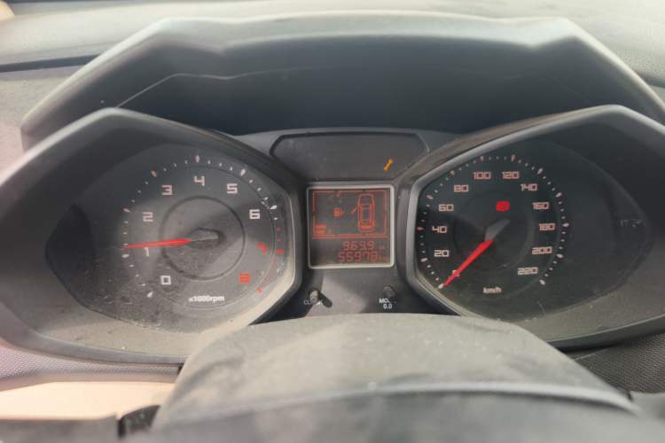 Used Chery Fengyun 2 2016 1.5L Manual Value Edition Odometer Close Up