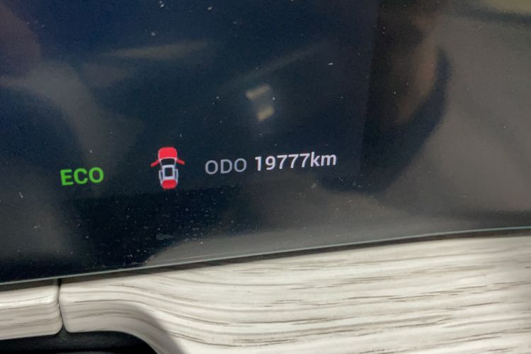 Used Chery Fengyun A8 2024 127 Yufeng Edition Odometer Close Up