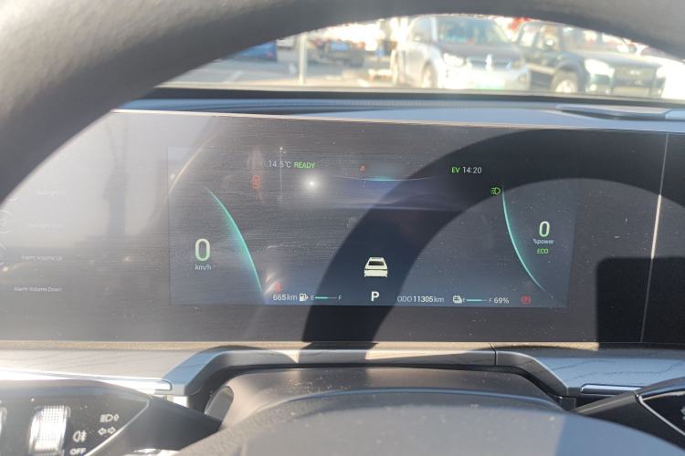 Used Chery Fengyun A8 2024 127 Long-Distance Edition Standard Version Instrument Cluster
