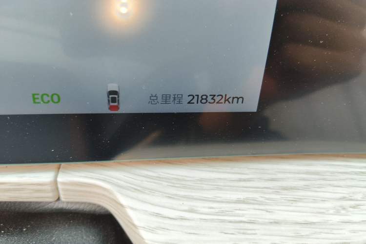 Used Chery Fengyun A8 2024 127 Yufeng Edition Odometer Close Up