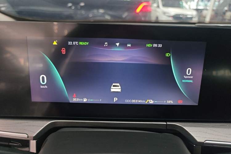 Used Chery Fengyun A8 2024 127 ZHU FENG Version Instrument Cluster