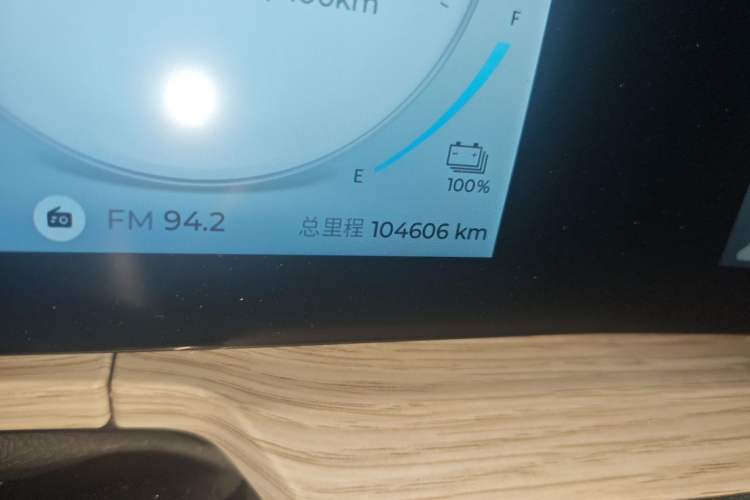 Used Chery Fengyun A8 2024 127 Far Voyage Luxury Edition Odometer Close Up